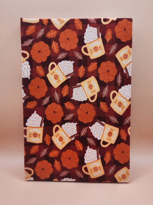 Cozy Autumn Cotton Fabric Journal