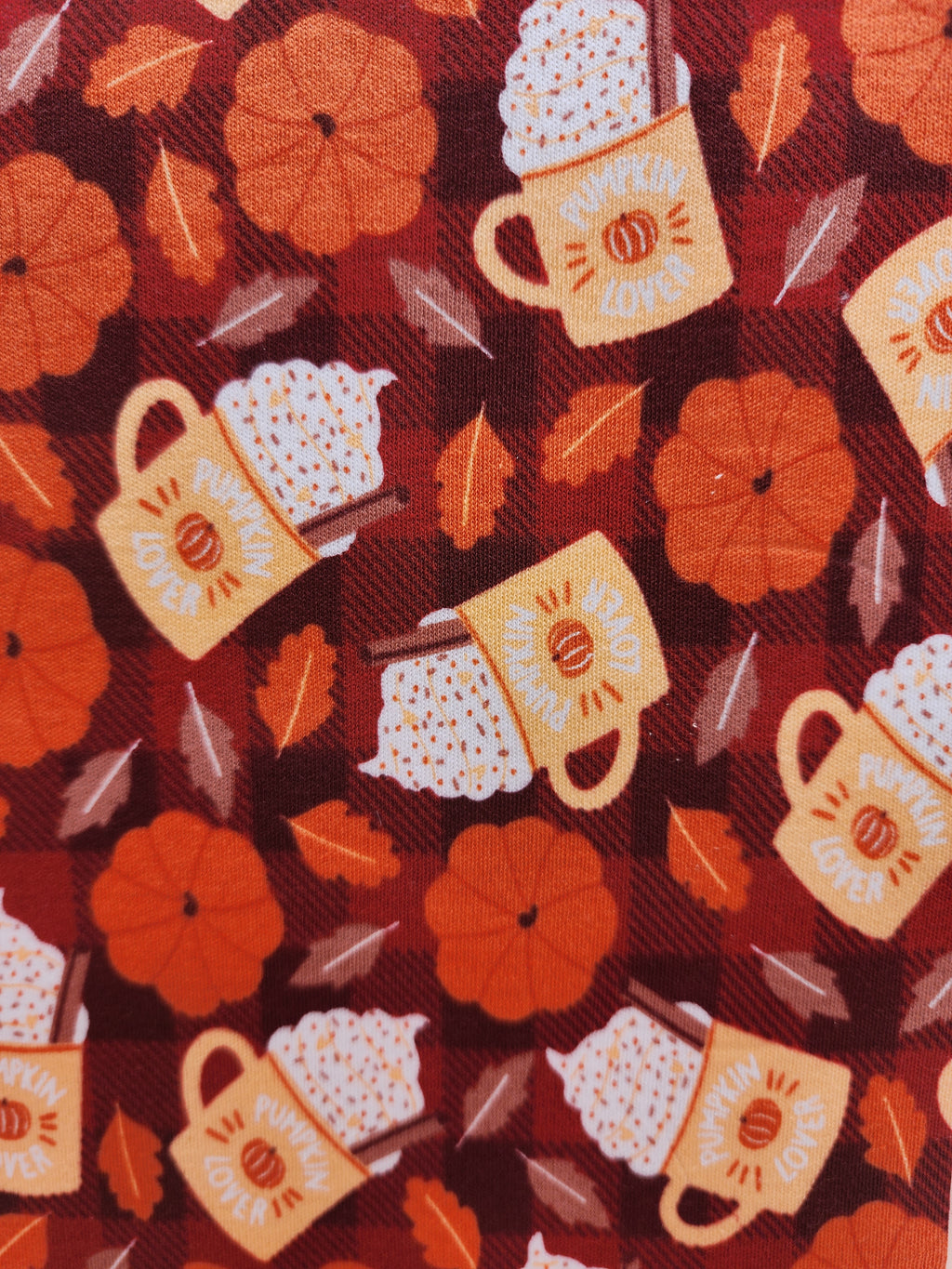 Cozy Autumn Cotton Fabric Journal