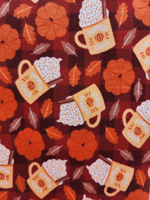Cozy Autumn Cotton Fabric Journal
