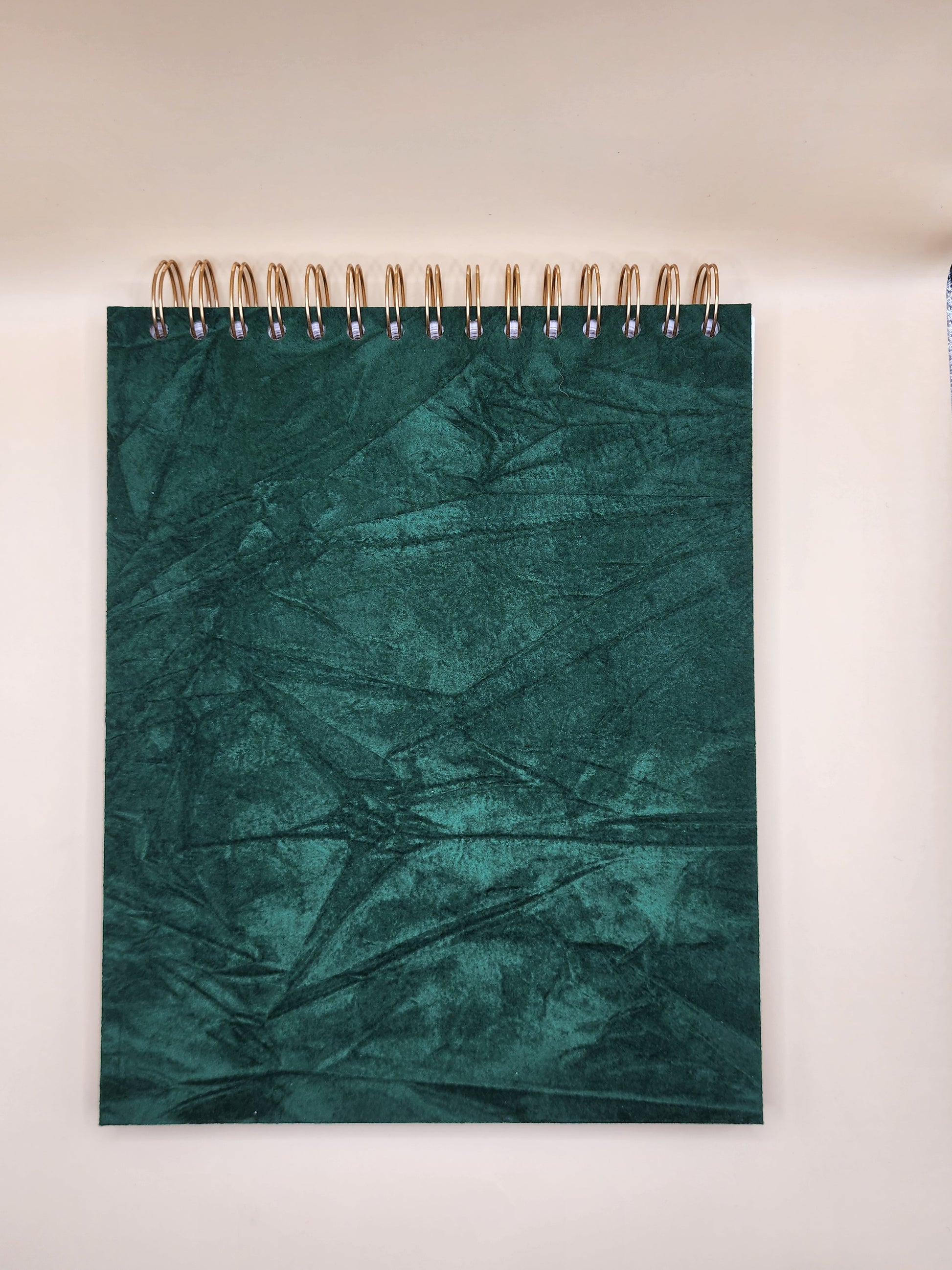 Green Velvet Material Journal