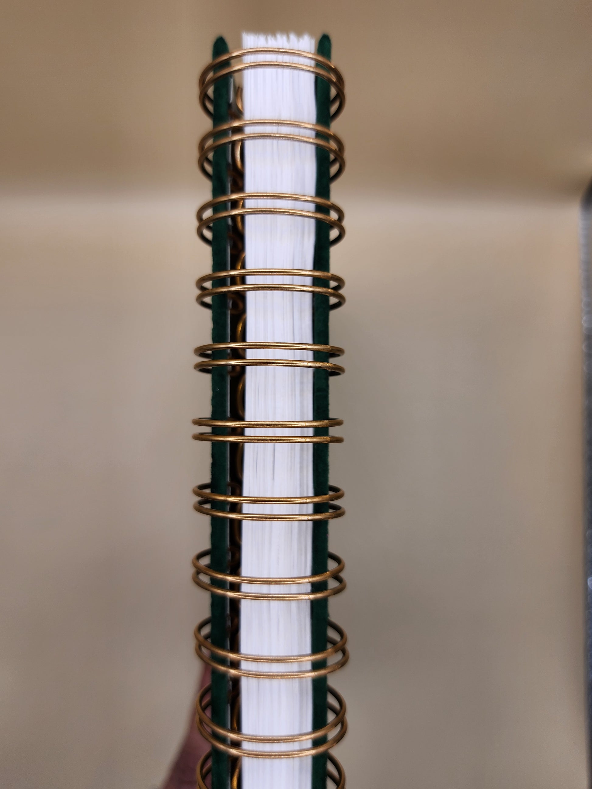 Green Velvet Material Journal