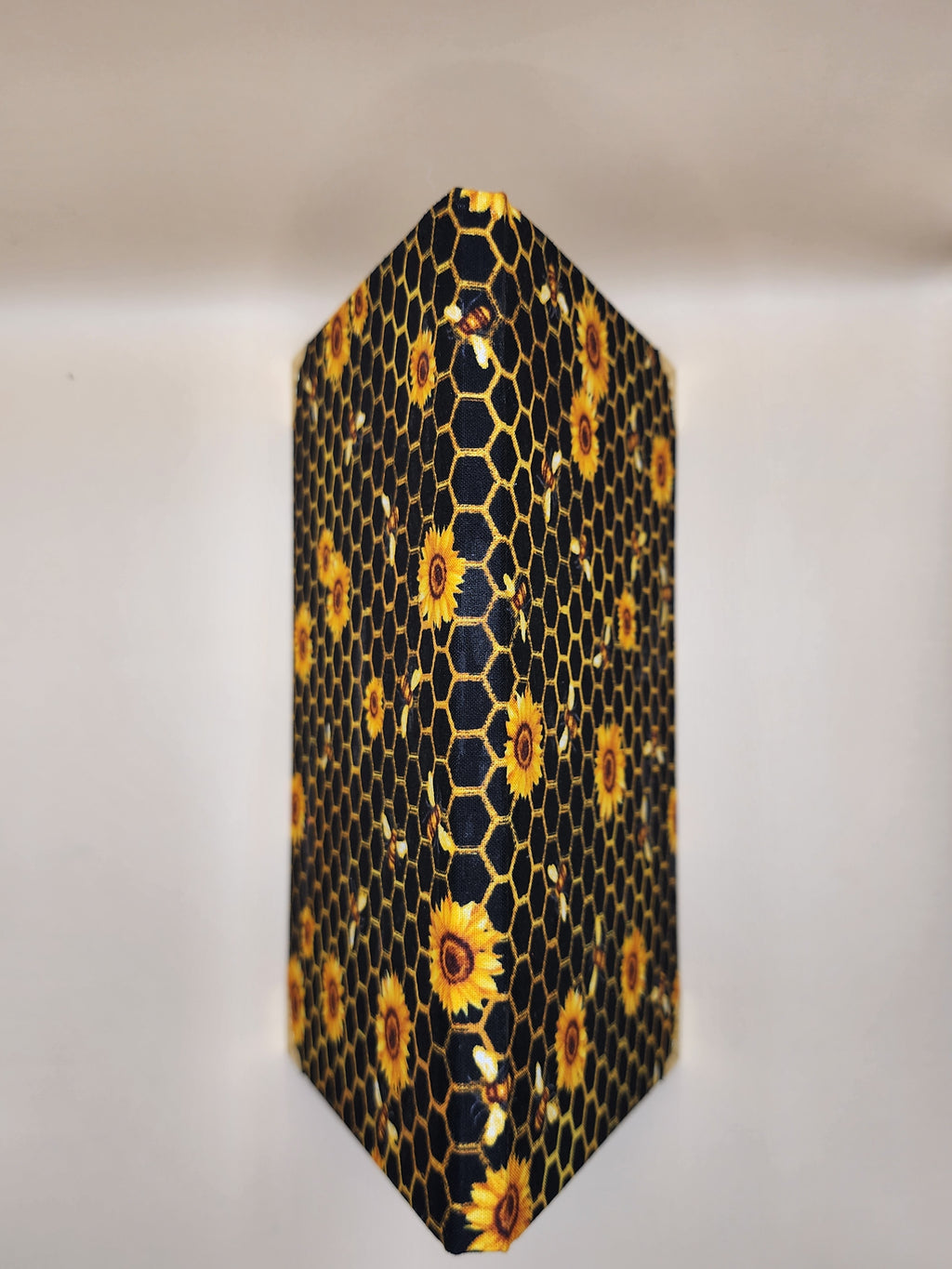 Sunflower and Bee Fabric Journal