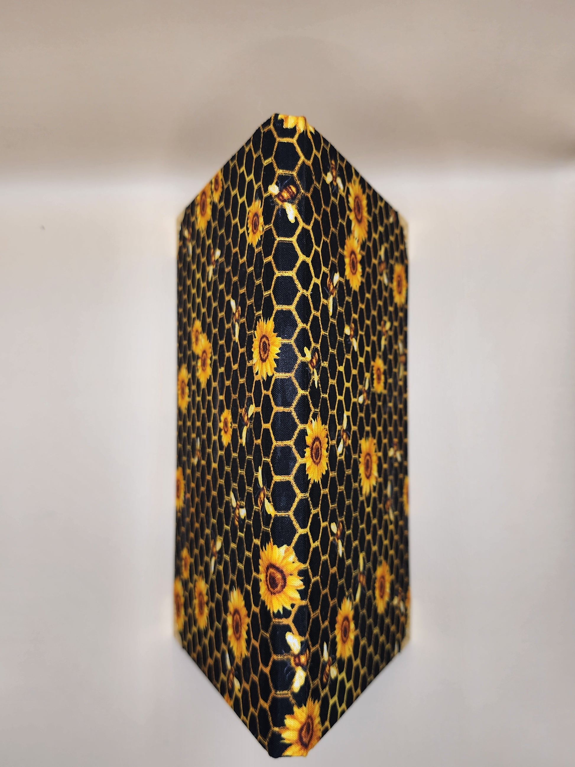 Sunflower and Bee Fabric Journal