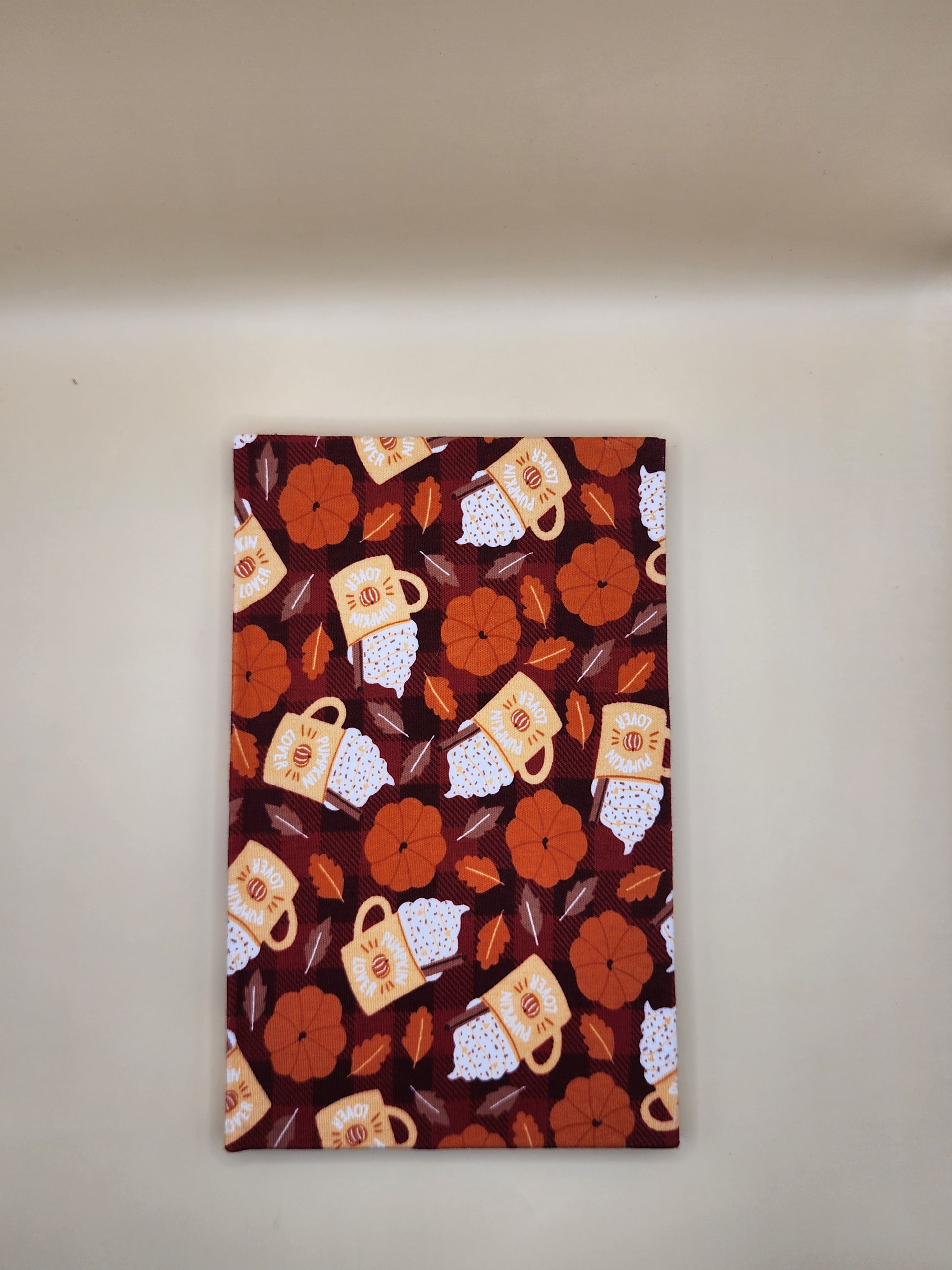 Cozy Autumn Cotton Fabric Journal