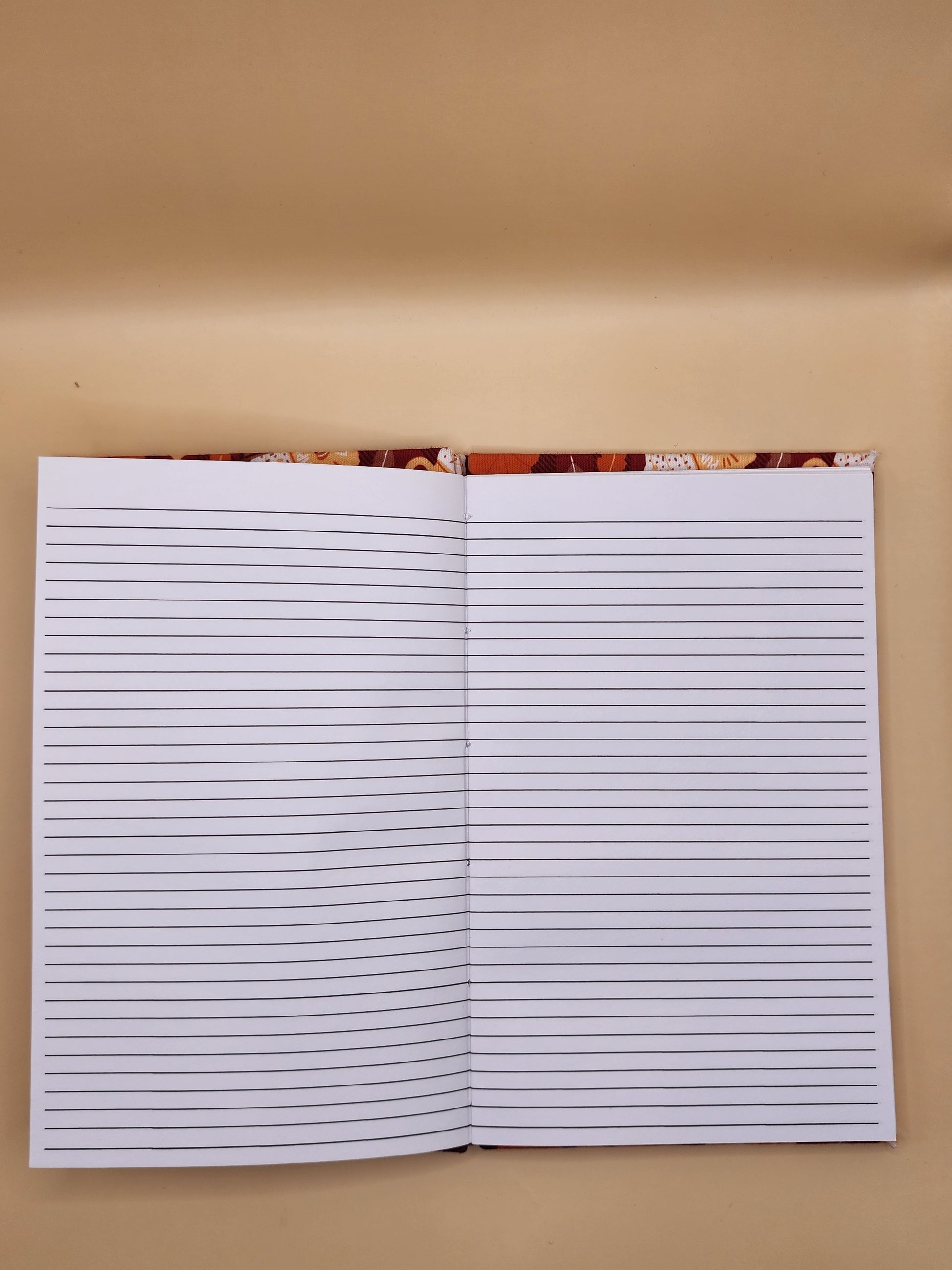 Cozy Autumn Cotton Fabric Journal