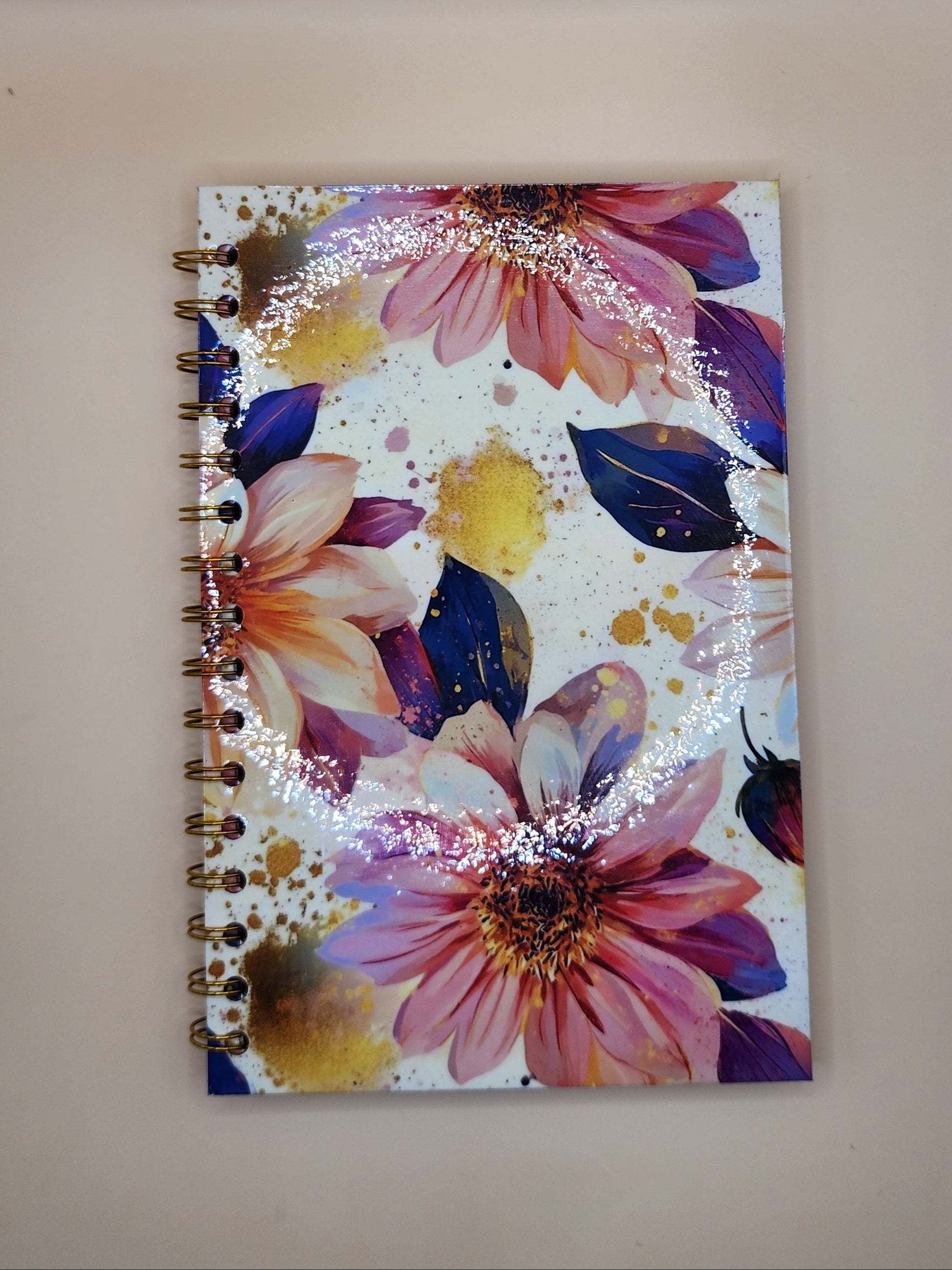 Multi Color Floral Journal