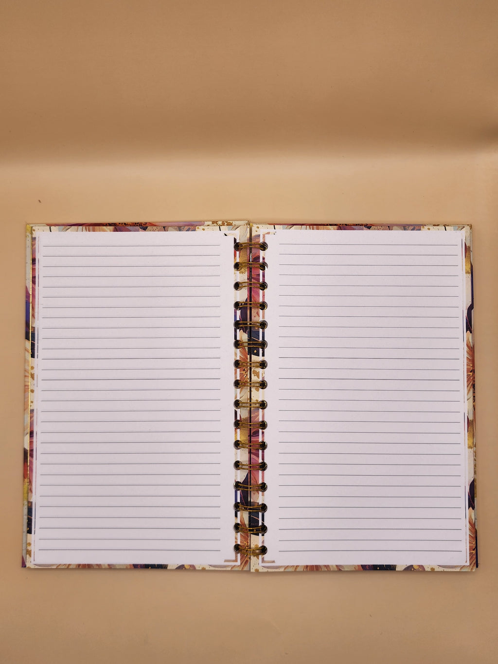 Multi Color Floral Journal