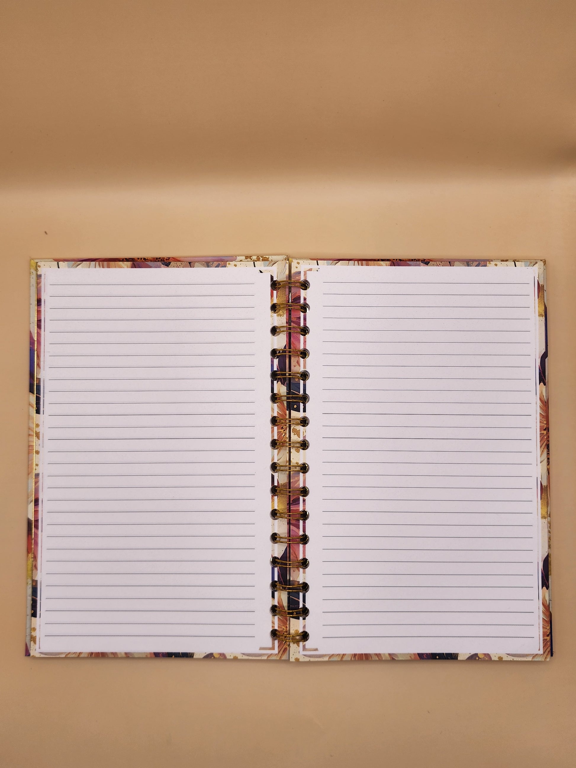 Multi Color Floral Journal