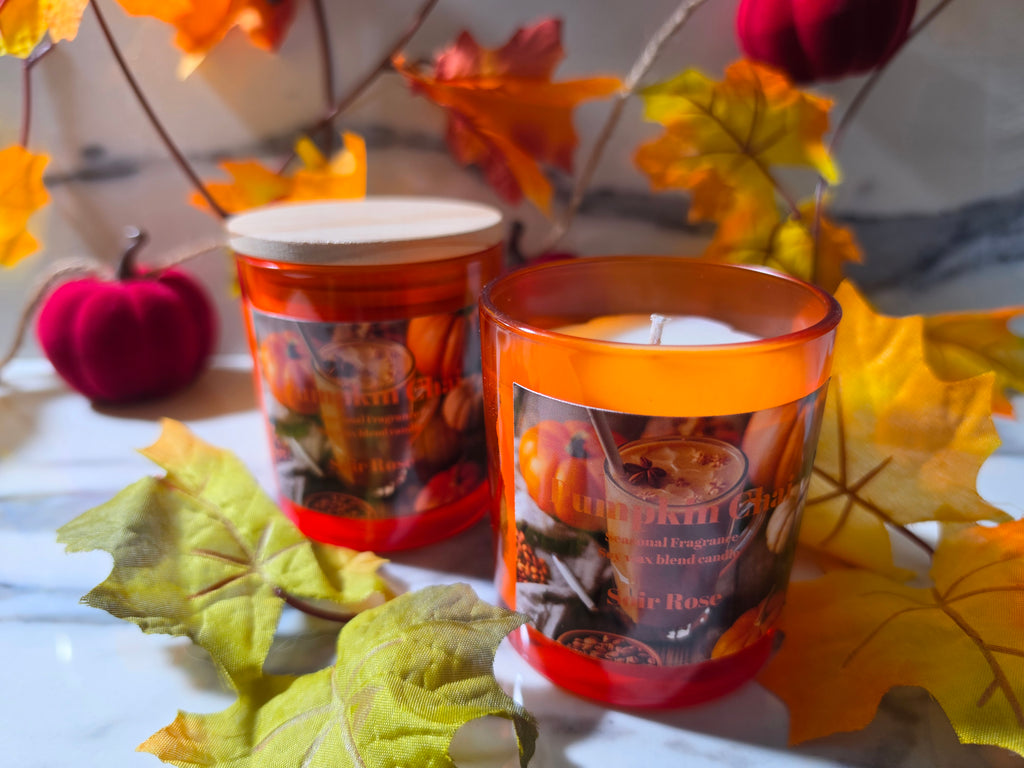Pumpkin Chai Fall Scent Candles